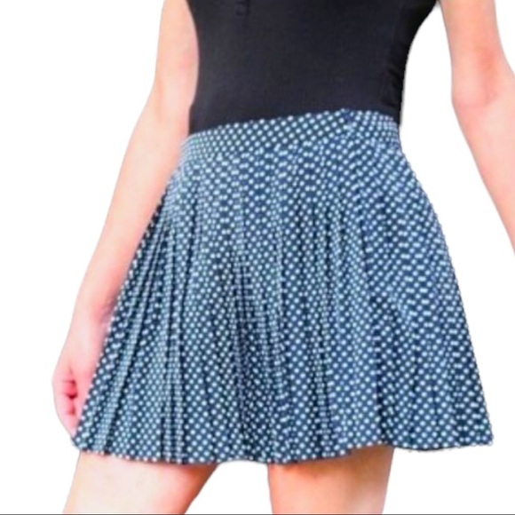 Flying Tomato Dresses & Skirts - Flying Tomato Polka Dot Skirt Size Medium Pleated Mini